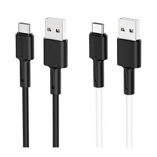 Кабель USB Borofone BX31 Silicone Type-C Чорний