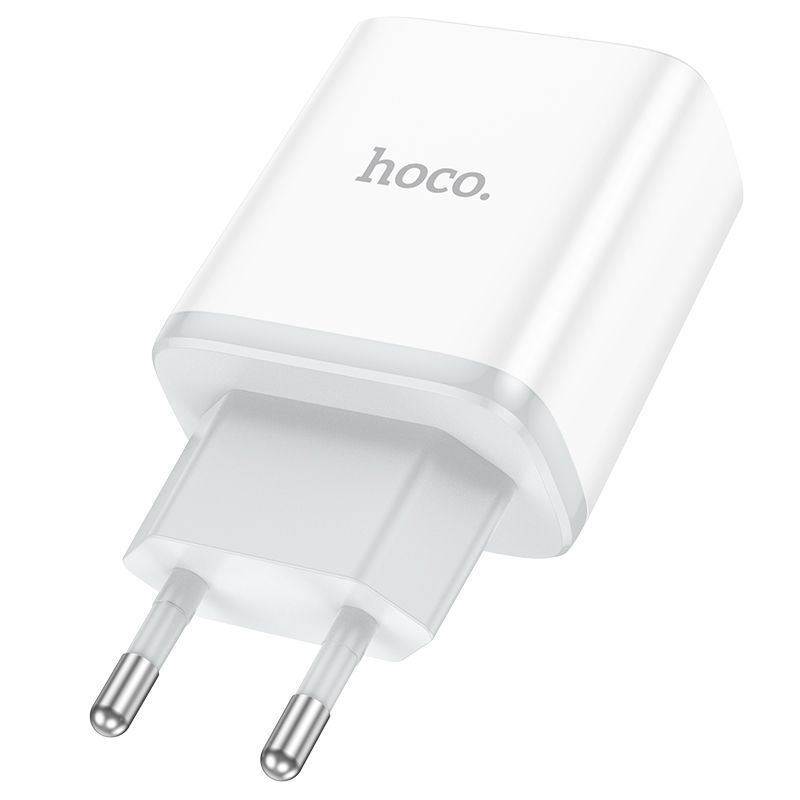 Мережевий Зарядний Пристрій Hoco C104A Stage single port PD20W Бiлий