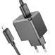 Мережевий Зарядний Пристрій Hoco CS11A 1USB 2.1A+USB to Lightning Чорний