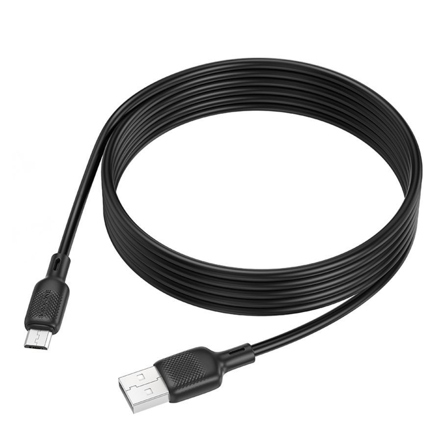 Кабель USB Borofone BX113 Silicone Micro 2.4A 2m