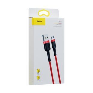 Кабель USB Baseus USB to Micro 2.4A CAMKLF-B Червоний, 09