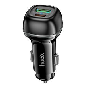 Автомобільний Зарядний Пристрій Hoco Z58A 1USB-A QC18W/1USB-C PD30W Total 48W