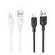 Кабель USB Borofone BX113 Silicone Lightning 2.4A Чорний