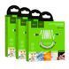 Кабель USB Hoco X21 Plus Silicone Lightning Чорно-Білий