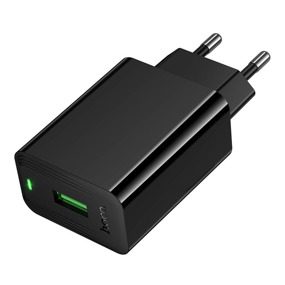 Мережевий Зарядний Пристрій Hoco CS92A 1USB QC 18W