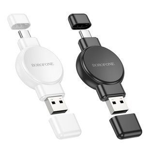 Бездротовий Зарядний Пристрій Borofone BQ31 For iWatch/SAM Чорний
