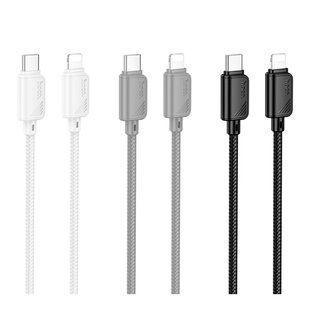 Кабель USB Hoco X113 Type-C to Lightning PD27W Бiлий