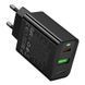 Сетевое Зарядное Устройство Hoco CS95A 1USB/1USB-C QC/PD 30W