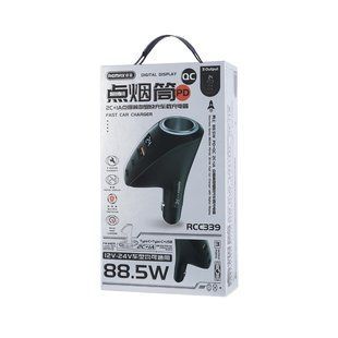 Автомобільний Зарядний Пристрій Remax RCC339 88.5W PD+QC 2C+1A