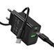 Сетевое Зарядное Устройство Hoco CS95A 1USB/1USB-C QC/PD 30W+Type-C to Type-C