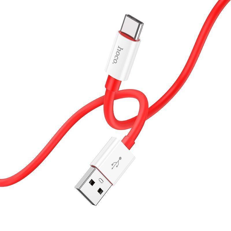 Кабель USB Hoco X87 Magic silicone Type C