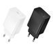 Мережевий Зарядний Пристрій Borofone BAS73A 1USB-C PD/QC 20W Бiлий