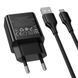 Мережевий Зарядний Пристрій Hoco CS91A 1USB 2.1A+USB to Micro