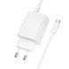 Мережевий Зарядний Пристрій Borofone BAS74A 1USB-C/1USB PD/QC 20W+Type-C to Type-C