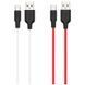 Кабель USB Hoco X21 Plus Silicone Type-C 2m Чорно-Білий