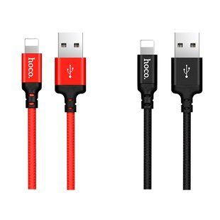 Кабель USB Hoco X14 Times Speed Lightning Чорний