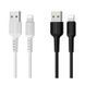 Кабель USB Borofone BX16 Lightning Чорний