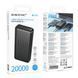 Універсальна Мобільна Батарея Power Bank Borofone BJ78A Clever 20000 mAh Чорний