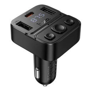 FM-трансмітер Hoco E87 USB-C PD20W+USB 15W/BT5.4 Total 35W