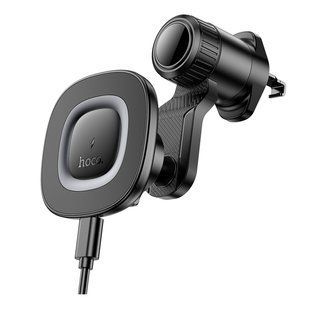 Автотримач Hoco HW30 Magnetic Ring Wireless 15W