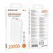 Універсальна Мобільна Батарея Power Bank Borofone BJ80 Clever 22.5W+PD20W fully compatible 10000mAh Білий