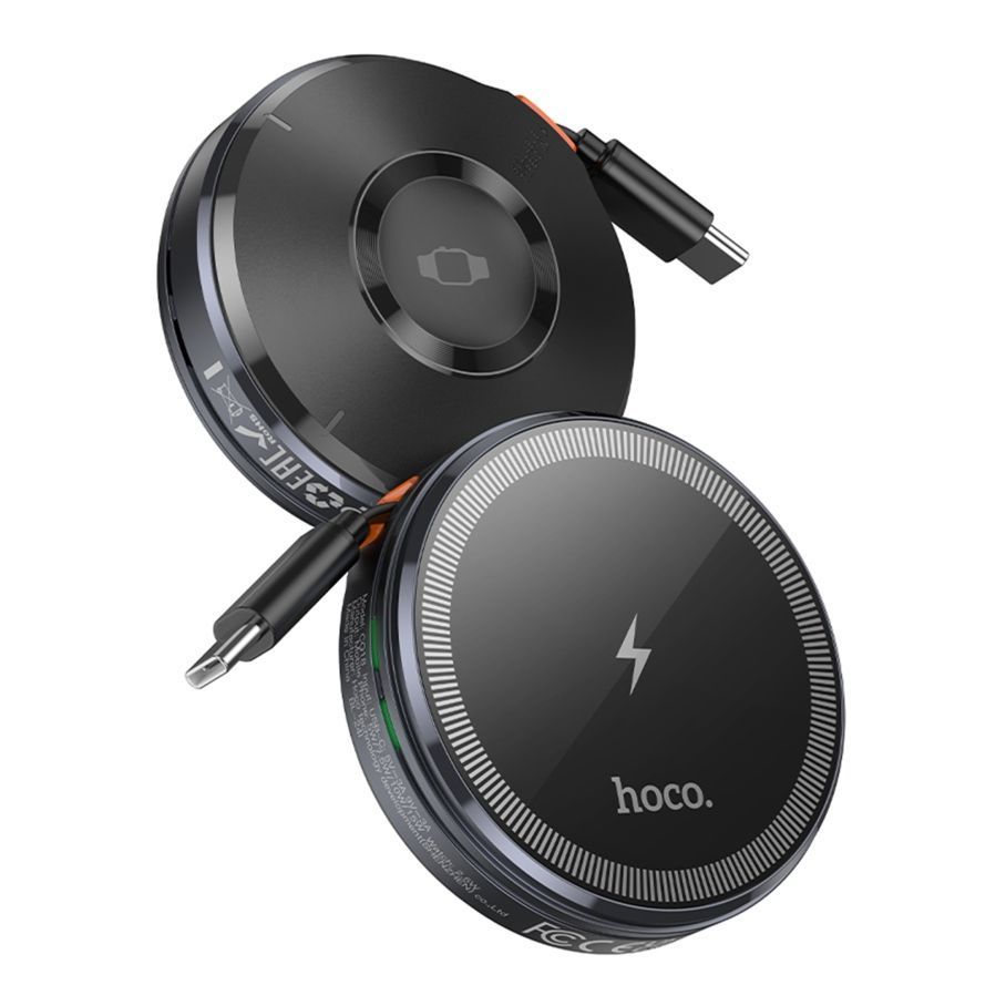 Бездротовий Зарядний Пристрій Hoco CQ18 2-in-1 15W Magnetic (iWatch)