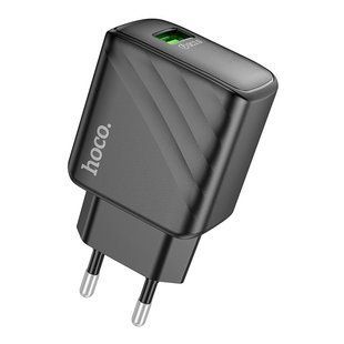 Мережевий Зарядний Пристрій Hoco CS21A 1USB QC 18W