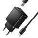 Мережевий Зарядний Пристрій Hoco C157A 1USB-C/1USB Multi-Protocol 30W+USB to Type-C