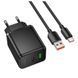 Мережевий Зарядний Пристрій Hoco C157A 1USB-C/1USB Multi-Protocol 30W+USB to Type-C