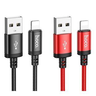 Кабель USB Hoco X89 Lightning 2.4A 2m Чорний