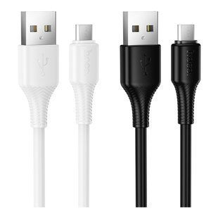Кабель USB Hoco X120 Micro 2.4A Чорний