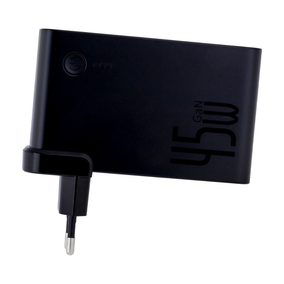 Мережевий Зарядний Пристрій Baseus PD 45W + Power bank 10000mAh PPNLD-F 3A