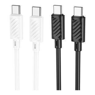 Кабель USB Hoco X88 Gratified 60W Type-C to Type-C 2m Білий