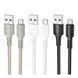 Кабель USB Borofone BX116 Micro 2.4A Чорний