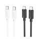 Кабель USB Hoco X88 Gratified 60W Type-C to Type-C Чорний