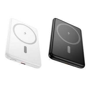 Універсальна Мобільна Батарея Power Bank Hoco J140A Tony PD20W ultra-thin magnetic 5000mAh Бiлий