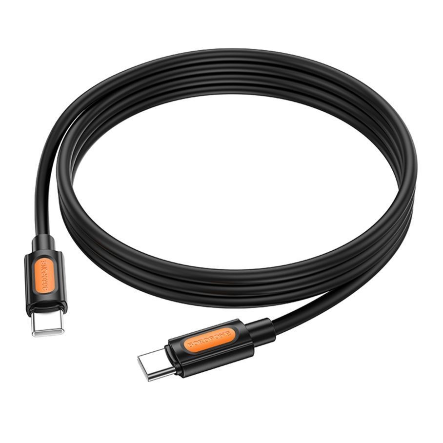Кабель USB Borofone BX114 Silicone Type-C to Type-C 60W