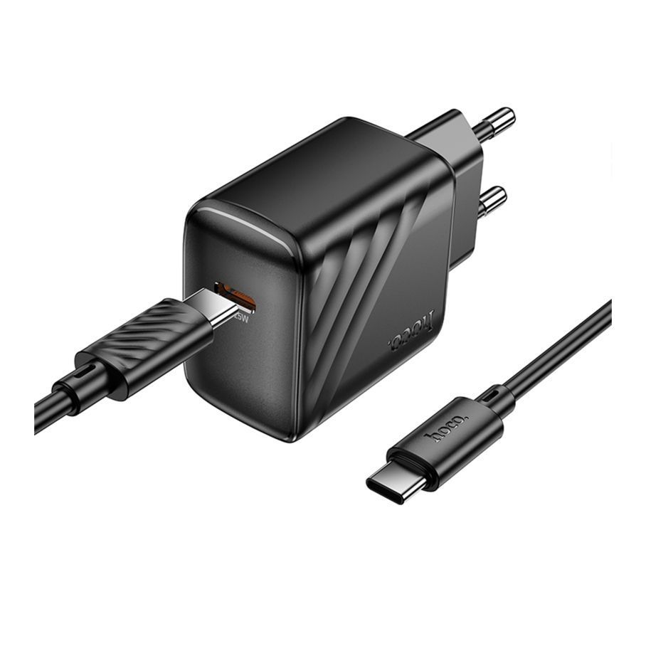 Мережевий Зарядний Пристрій Hoco CS24A 1USB-C PD/QC 25W+Type-C to Type-C М'ята упаковка