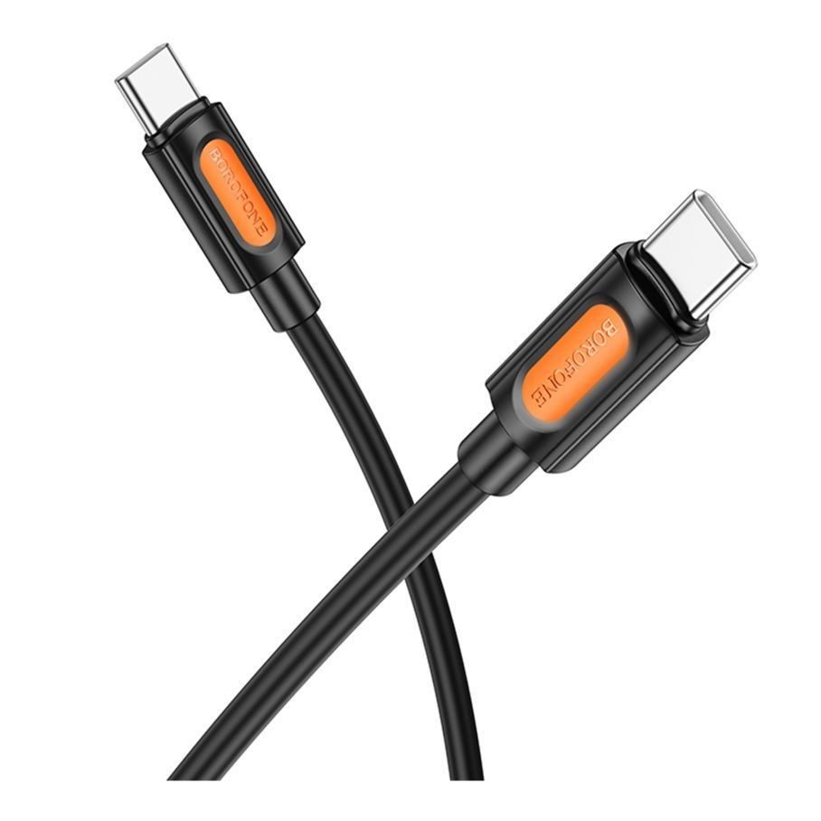 Кабель USB Borofone BX114 Silicone Type-C to Type-C 60W