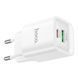 Мережевий Зарядний Пристрій Hoco C147A 1USB-C/1USB PD/QC 20W