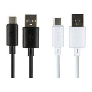 Кабель USB Hoco X88 Gratified Type C 3A Білий