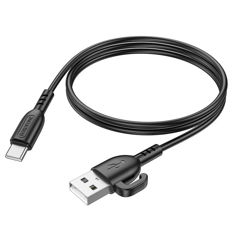 Кабель USB Borofone BX91 Type-C 3A Чорний