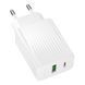 Мережевий Зарядний Пристрій Borofone BAS76A 1USB-C/1USB PD/QC 30W