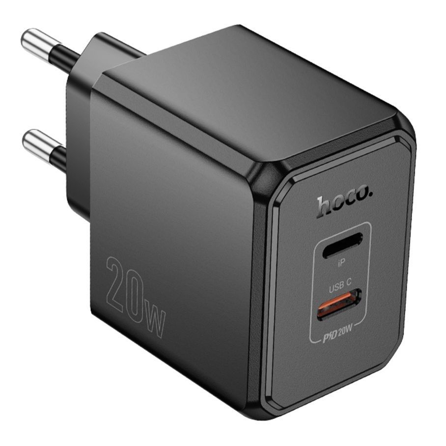 Мережевий Зарядний Пристрій Hoco CS16A 1USB-C/1IP PD/QC 20W