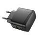 Мережевий Зарядний Пристрій Hoco CS61A 1USB/1USB-C PD/QC 30W GAN