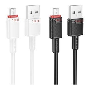 Кабель USB Borofone BX110 Micro 2.4A Білий