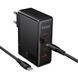 Мережевий Зарядний Пристрій Hoco N85 3USB-C/1USB PD100W GAN+Type-C to Type-C 2m