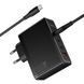 Мережевий Зарядний Пристрій Hoco N85 3USB-C/1USB PD100W GAN+Type-C to Type-C 2m