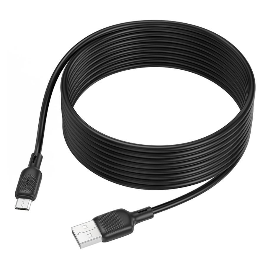 Кабель USB Borofone BX113 Silicone Micro 2.4A 3m