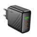 Мережевий Зарядний Пристрій Hoco CS26A 2USB-C/1USB PD/QC 45W